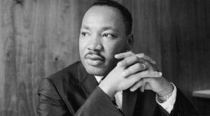Martin Luther King var en av förgrundsfigurerna i medborgarrättsrörelsen i USA